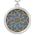 Digital Flower Necklace
