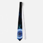 Digital Galaxy Alien Planet In Space Blue Nebula