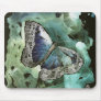 digital monarch butterfly painting mouse pad