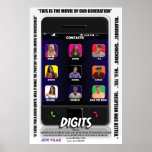 Digits - High Quality Poster posters