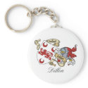 Dillon Family Crest keychains