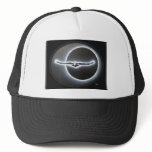 Dimensional eagle trucker hats