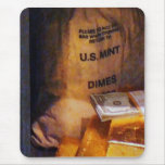Dimes, Dollars and Gold Mousepad