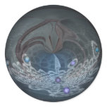 Dimesions of Shape Round Stickers