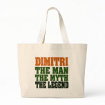 Dimitri, the Legend Tote Bags