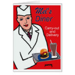 Diner Route 66 Card
