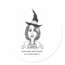 DING DONG THE WITCH STICKER