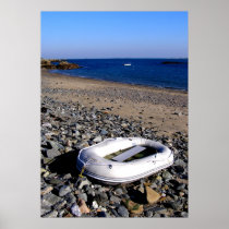 Dinghy in Guernsey Print