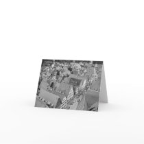 Dinkelsbühl Germany Note Card Black White
