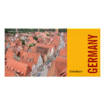 Dinkelsbühl Germany Photo Card Orange photo cards
