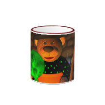 Dinky Bears Little Witch Coffee Mug