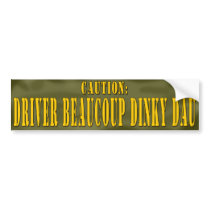 Dinky Dau Bumper Sticker