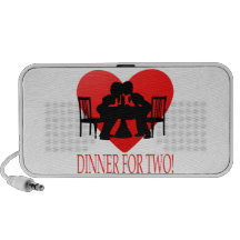 Dinner For Two Portable Speakers
