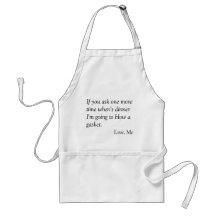 DINNER TIME APRON