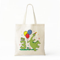 Dino 3rd Birthday Bag
