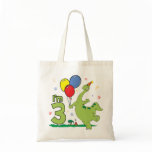 Dino 3rd Birthday bags