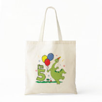 Dino 5th Birthday Bags