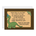 DINO Birthday Party Invitations