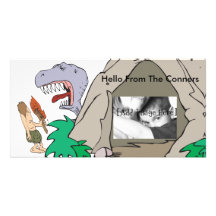 Dino Burp Customised Photo Card