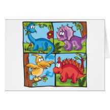 Dino Friends Cards