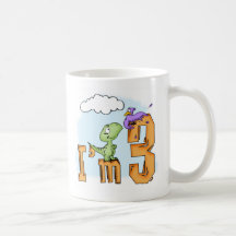 Dino Fun 3rd Birthday Mug