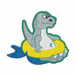 Dino In Tube embroidered shirts