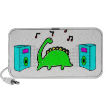Dino jam travelling speakers