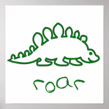 Dino Roar Poster