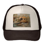 Dino Skull Oil Painting Hats