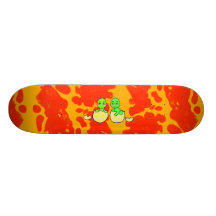 Dino Twins Skate Board Deck