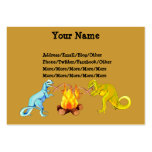 Dinosaur Barbecue business cards