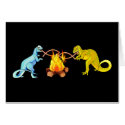 Dinosaur Barbecue cards