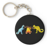 Dinosaur Barbecue Keychain