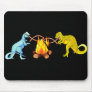 Dinosaur Barbecue Mouse Pads