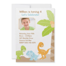 Dinosaur Birthday Party Invitation