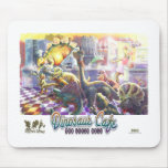 Dinosaur Cafe Mousemats