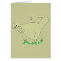 Dinosaur Card