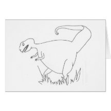 Dinosaur Card