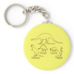 Dinosaur Classification keychains