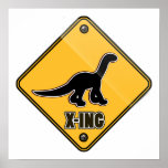 Dinosaur Crossing posters