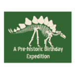 Dinosaur Dig Birthday Adventure Post Cards