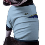 Dinosaur Dog Shirt   Stegosaurus & Pterodactyl pet clothing
