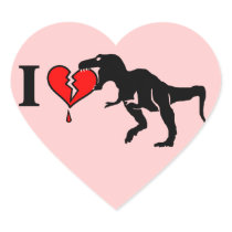 Dinosaur eats heart
