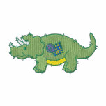 Dinosaur embroidered shirts