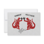 Dinosaur Games invitations