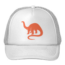Dinosaur Hat - Orange