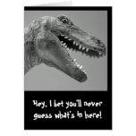 Dinosaur Humour Card