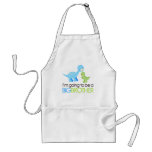 Dinosaur I'm Going to Be A Big Brother Apron