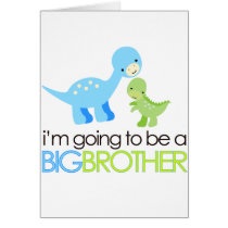 Dinosaur I'm Going to Be A Big Brother