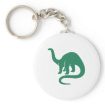 Dinosaur Keychain Green
